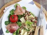 Salade de quinoa à l'italienne