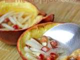 Soupe de fruits au citron tea {kitchen trotter - coree du sud}