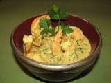Curry de crevettes  Goa 