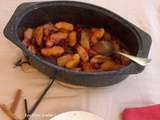 Cocotte de pommes et poires aux épices