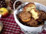 Muffins aux pommes et crumble épicé