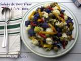 Salade de chou fleur à l’italienne (insalata di rinforzo)