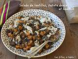 Salade de lentilles, patate douce et haddock – Recettes autour d’un ingrédient # 38