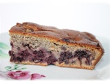 Gâteau fondant aux mûres
