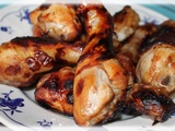Pilons de poulet caramélisés