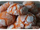 Biscuits craquelés à l'orange ou orange crinckles