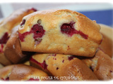 Cakes aux framboises (Thermomix)
