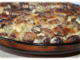 Clafoutis rhubarbe cerises ( Thermomix)