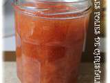 Confiture pommes , coings ,gingembre