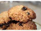 Cookies aux flocons d'avoine et raisins secs (mes desserts en kit )