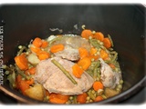 Côtes de porc et ses petits légumes au Cookéo