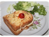 Croque monsieur à l'italienne à l'Airfryer
