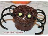 Cupcakes araignées