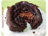Fondant au chocolat coeur praliné