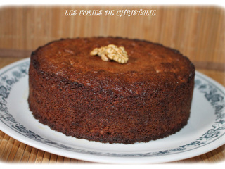 Gâteau aux noix de Cyril Lignac