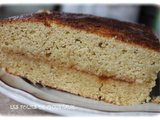 Gâteau moelleux farine de maïs et confiture ou pâte à tartiner