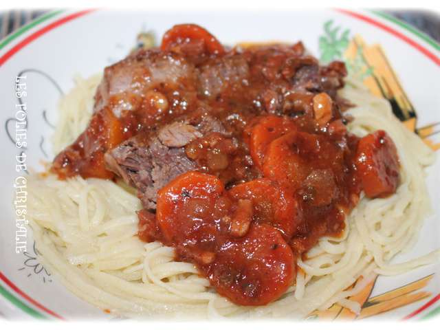 Recettes de Bœuf et Sauce tomate