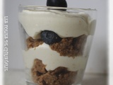 Mousse spéculoos citron myrtilles