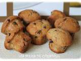 Muffins okara d'amandes aux pépites de chocolat ( Thermomix )