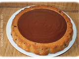 Tarte cookie de Margaux à la ganache au chocolat (Thermomix ou pas )