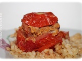 Tomates farcies au boeuf ( Cookéo)