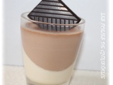 Verrines aux 3 chocolats
