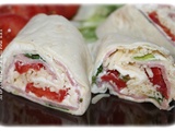 Wraps jambon salade