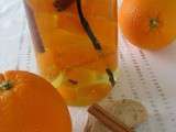 Rhum arrangé orange et épices