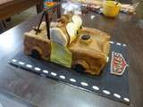 Gâteau Martin (cars) en 3D