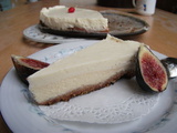 Cheesecake Chocolat Blanc et Amande