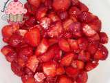 Confiture fraises allégée en sucres
