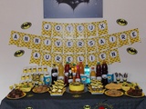 Sweet Table Batman - Etape 1 - La Décoration