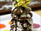 Biscuits Craquelés au Chocolat de Martha Stewart – { cadeaux gourmands }