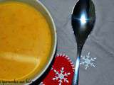 Soupe épicée au potimarron (Chorizo et piment d'Espelette)