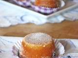 Muffins façon beignes cuits au four, aux bleuets- rappel concours pellatt cornucopia