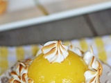 Tartelettes dômes au citron meringuées