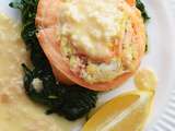 #WoodbridgeWines :tournedos de saumon au crabe des neiges, sauce beurre blanc