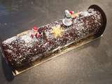 Bûche chocolat/noix de coco