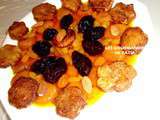 Chbah Essafra ou Beignets de pâte d'amande