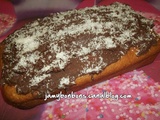 Cake vanille - coco et chocolat Milka