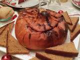 Foie gras cuit dans un potiron