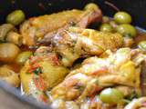 Carry de poulet olives et champignons (créole)