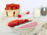 Smoothie bowl fraise – framboise – noix de coco – graines de chia