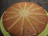 Cake roquefort, poires et noix à ig bas