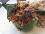 Courgettes rondes farcies et Cook’in®