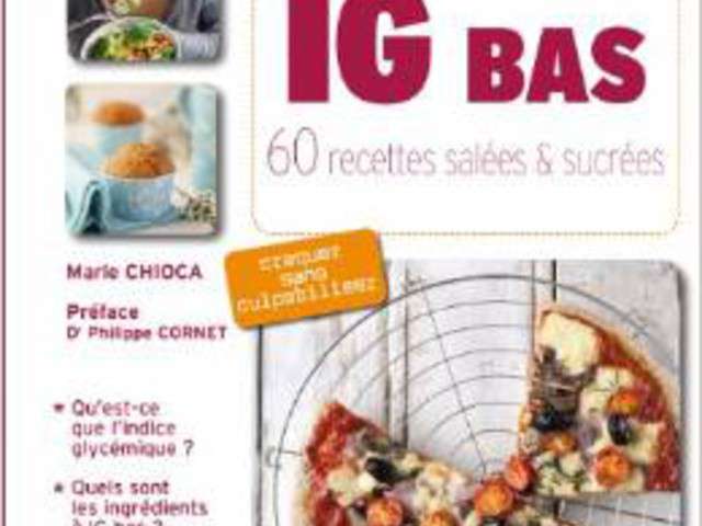 Recettes d'Index Glycemique Bas et Cuisine Rapide