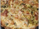Tarte courgettes et pesto