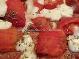Tarte fine tomates-mozzarella