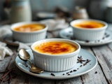 Crème brûlée à l’air fryer : un dessert facile et délicieux
