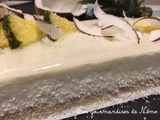 Entremet fraîcheur ananas et noix de coco